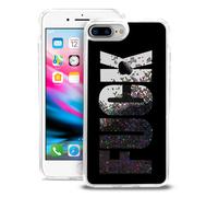 Puro Copertura Aqua Fuck Lucido Case Custodia Protettiva per IPHONE 7 Plus 8