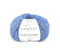 Puro Cotone by Concept di Katia gomitoli da 50 grammi e 160 metri (61 - Blu Royal)