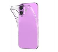 Puro Custodia 0.3 Nude per iPhone 16 – Trasparente TPU 15,5 cm (6.1")