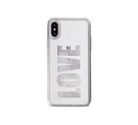 Puro Cover Aqua Love per iPhone X, Bianco