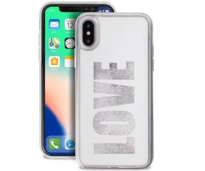 Puro Cover Custodia Aqua Amore Lucido Case Protettiva Snap-On per IPHONE X/ XS