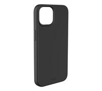 Puro Cover ICON in silicone liquido compatibile con iPhone 14 e iPhone 13; soft touch; trattamento anti batterico; interno in microfibra; compatibile con ricarica wireless, NERO