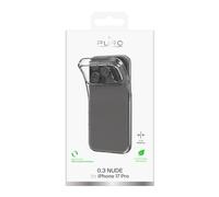 Puro Cover iPhone 17 Pro, trasparente TPU Ultra-Slim "0.3 NUDE"
