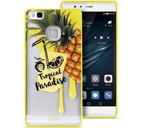 Puro Cristallo Copertura Ananas Custodia Rigida di Protezione per Huawei P9 lite