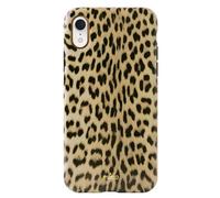 PURO, Custodia per iPhone XR Serie Glam Leopard Chic e Resistente, Beige