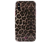 PURO, Custodia per iPhone XS Max Serie Glam Leopard Chic e Resistente, Marrone