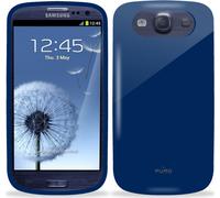 PURO Custodia per Samsung Galaxy S3 Cover Silicone Blu SGI9300PLASMABLUE Plasma