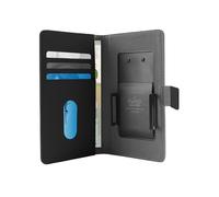 PURO, Custodia universale XXL con 3 slot per carte di credito, Nero