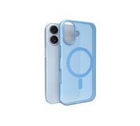 PURO Daylight COVER MAGSAFE per iPhone 17, Blu trasparente