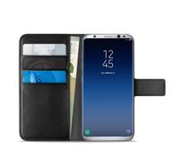 Puro Eco-Leather Wallet Copertura Custodia di Protezione per Samsung Galaxy S9