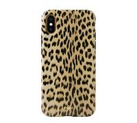 Puro Glam Cover Leopard iPhone X/XS Black