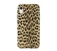 Puro Glam Cover Leopard per iPhone XR Black