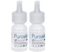 Puro Gocce Oculari 0,2% Acido Ialuronico Senza Conservanti 10 ml 2x10