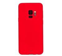 Puro Icon Custodia per Samsung Galaxy S9, Rosso