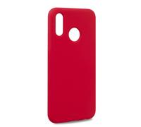 Puro ICON Red Cover In Silicone Custodia Hard-Case Per Huawei P20 Lite