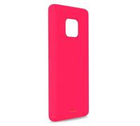 Puro Icon Series - Custodia protettiva semi-rigida per Huawei Mate 20 Pro, in microfibra, colore: Rosso