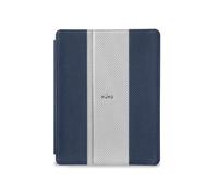 Puro iPad2GOLF200 - Custodia a portafoglio per iPad 2, 9,7", in similpelle, con funzione di supporto, colore: Blu