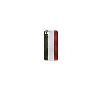PURO IPC5ITA1 CUSTODIA per Apple iPhone 5, Verde, Rosso, Bianco
