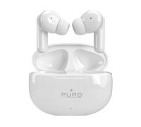 PURO PLAY PRO - Bluetooth, Microfono integrato, Controlli touch AURICOLARI WIRELESS, Bianco