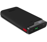 PURO POWERBANK 1000 mAh con display LED, 2 porte USB-A di cui 1 ricarica rapida