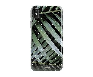 PURO Protettiva IPCX65TROPICAL1BLK Cover per Apple iPhone XS Max, Verde