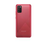 PURO Protettiva SGA02S03NUDETR Cover per Samsung Galaxy A02s, Rosso