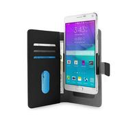 PURO Protettiva UNIWALLET3BLKXXL Custodia a libro per Universale Smartphone, Nero