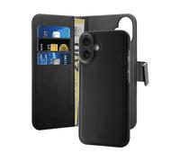 PURO PUIPC1667BOOKC3BLK CUSTODIA A LIBRO per Universale Apple iPhone 16 Plus, Nero