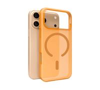 Puro Cover in Silicone DAYLIGHT iPhone 17 Pro con MagSafe C-ring effetto semi-trasparente Desert Sun