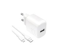 PURO PUTCUSBA10WDYKACWHI Caricabatterie per dispositivi mobili Universale Bianco AC Interno