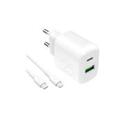 PURO PUTCUSBAC25WDYKCCWHI Caricabatterie per dispositivi mobili Universale Bianco AC Interno