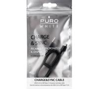 PURO PWCUSBCBLK Cavo USB-A a USB-C 1MT Nero