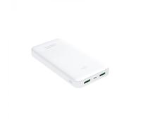 PURO Power Bank 20000mAh Due Porte USB-A E Una USB-C Fast Charge - Cavo Incluso; batteria esterna per smartphone e tablet