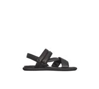 Puro - Sandalia Piatta in Pelle - - Shoes - Donna - Nero - 39 EU