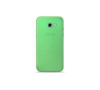 Custodia per smartphone PURO 03 Nude Cover Trasparente Verde Antipolvere per Galaxy A3 2017