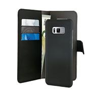 Puro SGS8EDBOOKC3BLK Cover Detachable per Samsung Galaxy S8 Plus, Nero