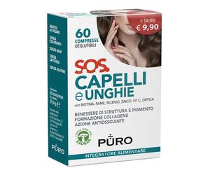 Puro sos capelli&unghie 60 compresse deglutibili