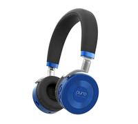 Puro Sound Labs JuniorJam Plus Cuffie Bluetooth wireless con limitazione del volume per bambini, audio sicuro con design on-ear regolabile, batteria 22 ore, ideale per tablet, smartphone e PC, blu