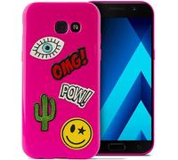 Puro TPU Copertura Patch-Mania + 5 Adesivo Protettiva per Samsung Galaxy A5 2017