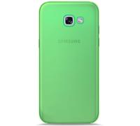 Custodia per smartphone PURO 03 Nude Cover Trasparente Verde Antipolvere per Galaxy A3 2017