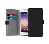 Puro Universal Sottile Wallet Libretto Custodia Flip di Protezione 360° Nero