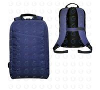 PURO Zaino BYDAY Per MacBook Pro 15" e Pc Fino 15.6" con porta USB esterna