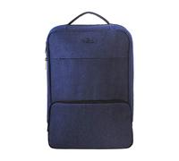 PURO, Zaino per PC Portatile 15.6" Modello ByDay Multipli Scomparti, Blu scuro