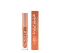 puroBIO Cosmetics BalmyGloss lucidalabbra nutriente colore 03 Shimmering Soft Peach 4.2 g