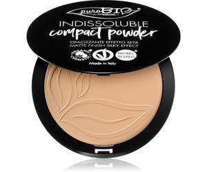 puroBIO Cosmetics Indissouble cipria compatta effetto opaco colore 03 9 g
