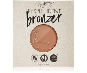 puroBIO Cosmetics Resplendent bronzer ricarica colore 05 Warm Brown 9 g