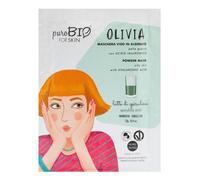 Purobio Olivia Maschera Viso Peel Off Per Pelli Grasse, 11Fico - 10 Ml