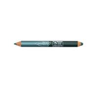 Purobio Cosmetics Matita Occhi Duo Day and Night 02 Kajal Turquoise Vert Émeraude 2,8g