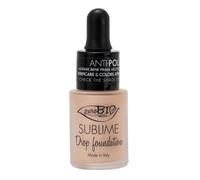 puroBIO PUROBIO COSMETICS SUBLIME DROP FOUNDATION 0 15 ML