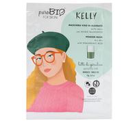 puroBIO - Viso KELLY Maschera Viso Peel Off - Pelle Secca -LATTE DI SPIRULINA - Maschera viso idratante